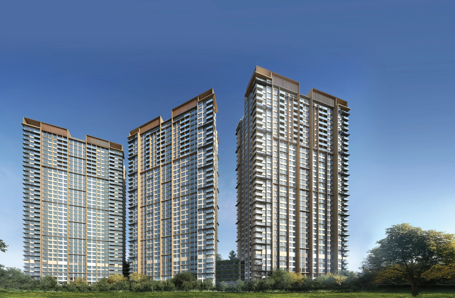 Hillview residential towers