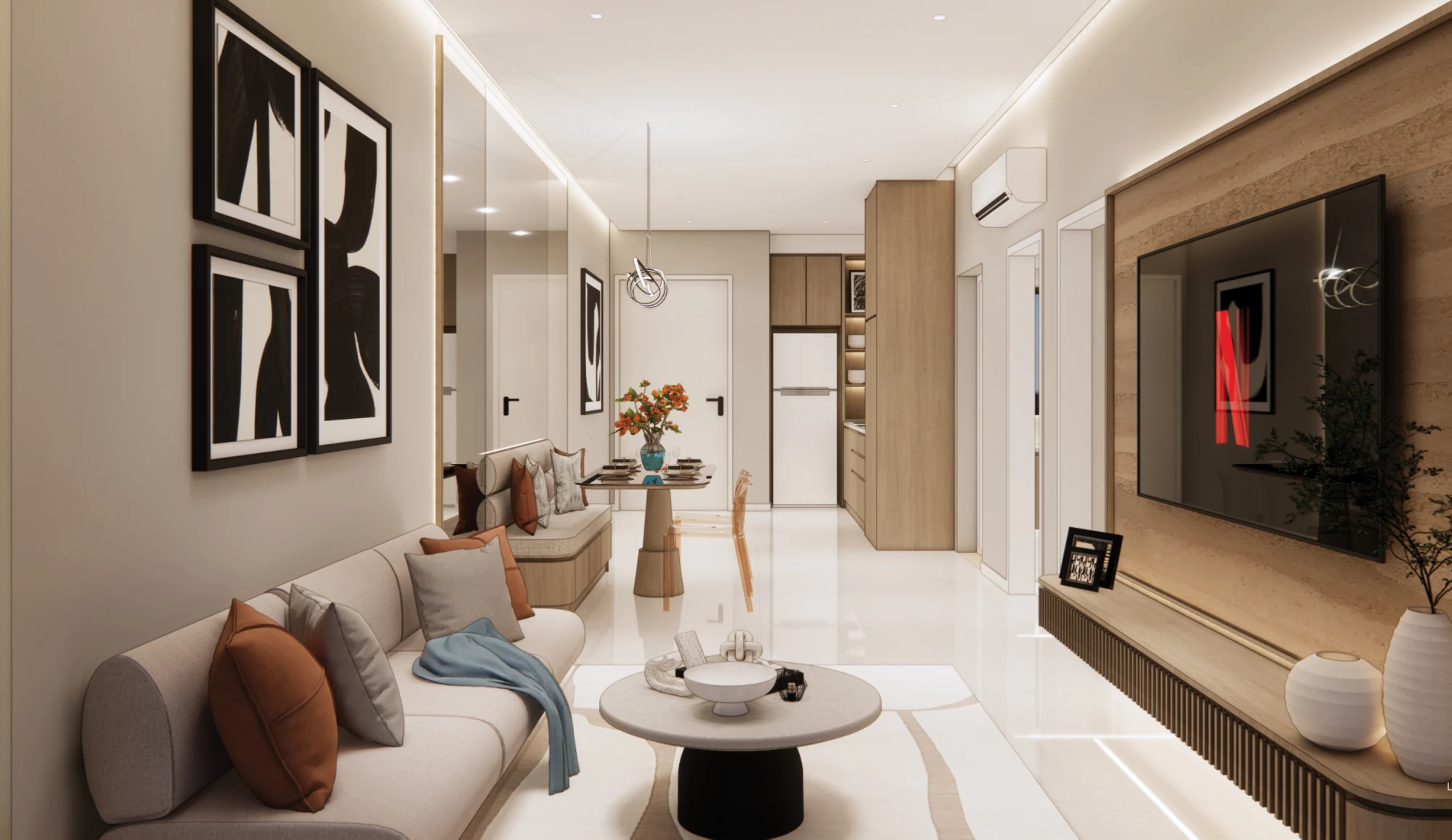 Hillview residence interior